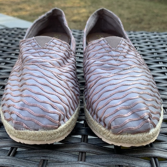 JOY & MARIO Espadrille Wedge Slip-Ons - Coffee - Picture 15 of 16